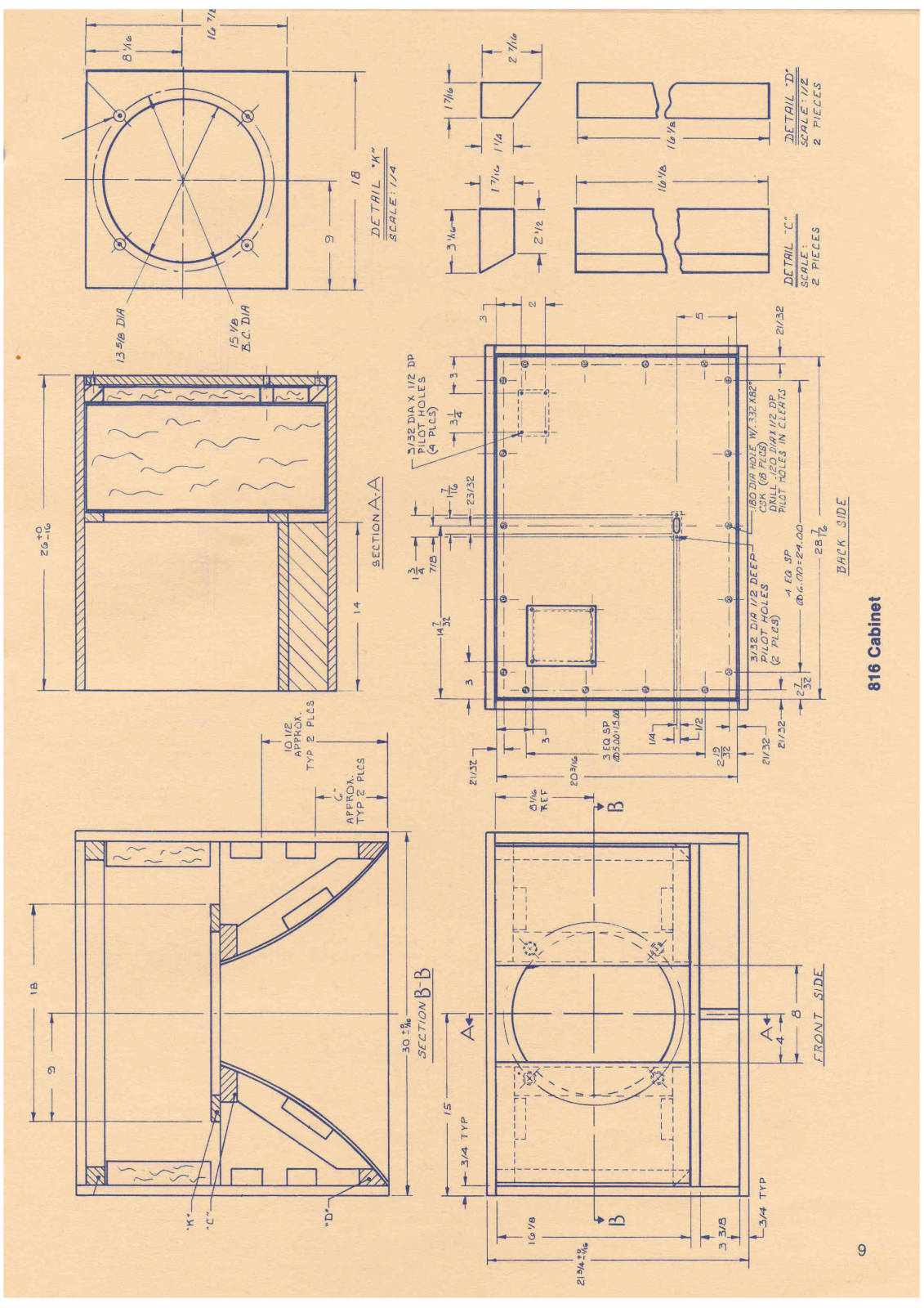 Altec 816 Service Manual