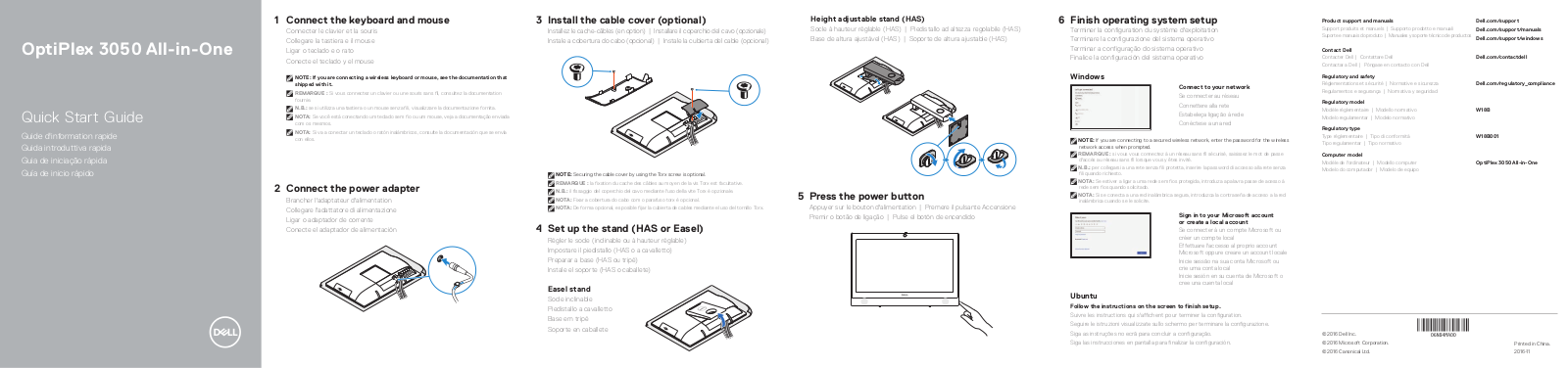 Dell OptiPlex 3050 User Manual