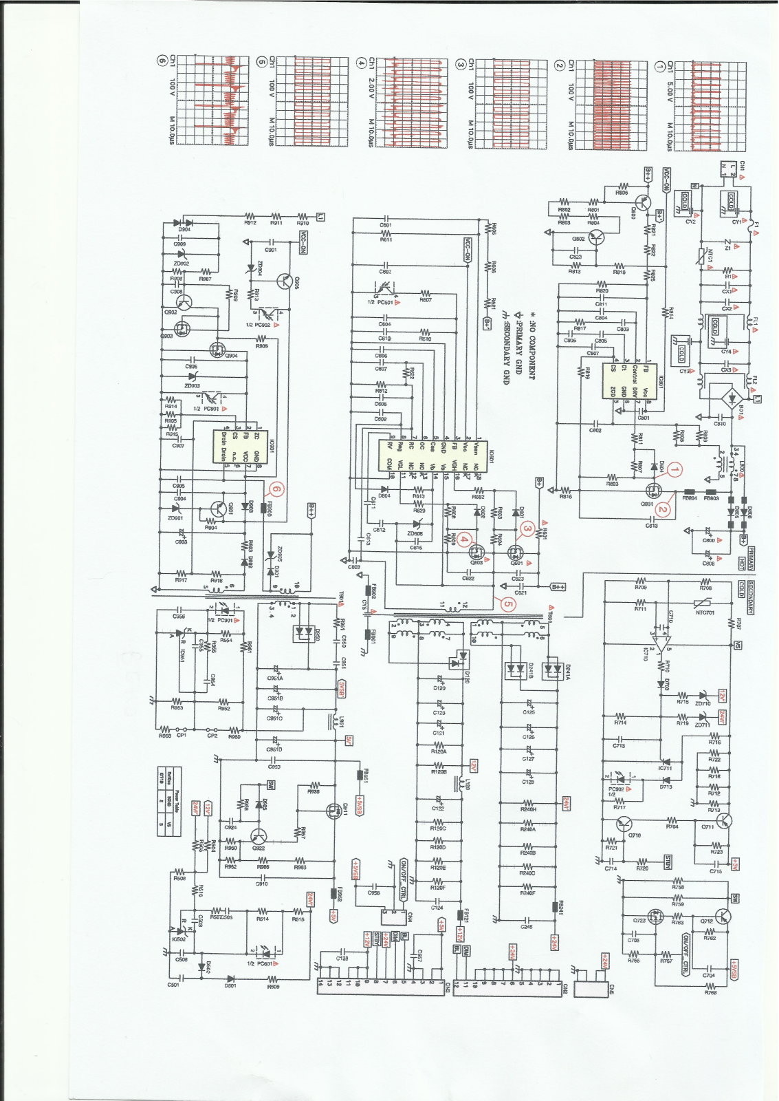 Beko DSP-202-CP Schematic