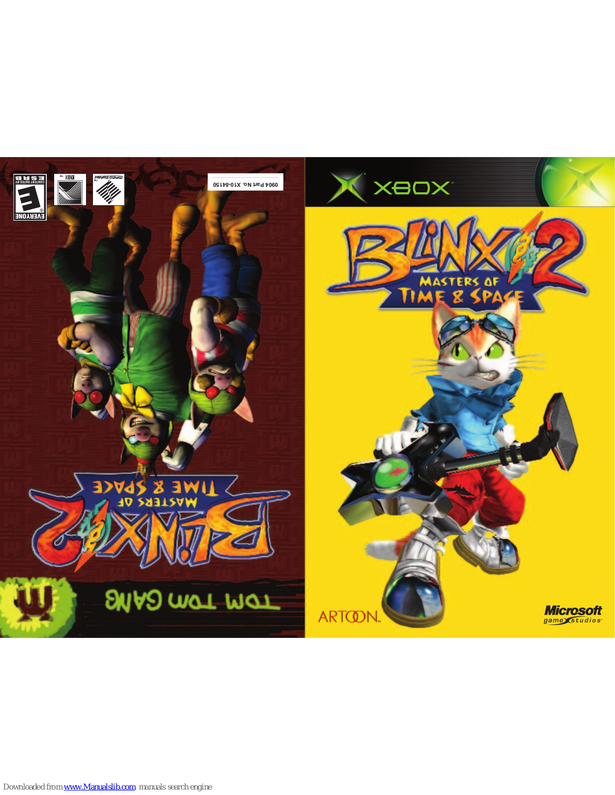 Microsoft game studios BLINX 2 User Manual - ManualMachine.com