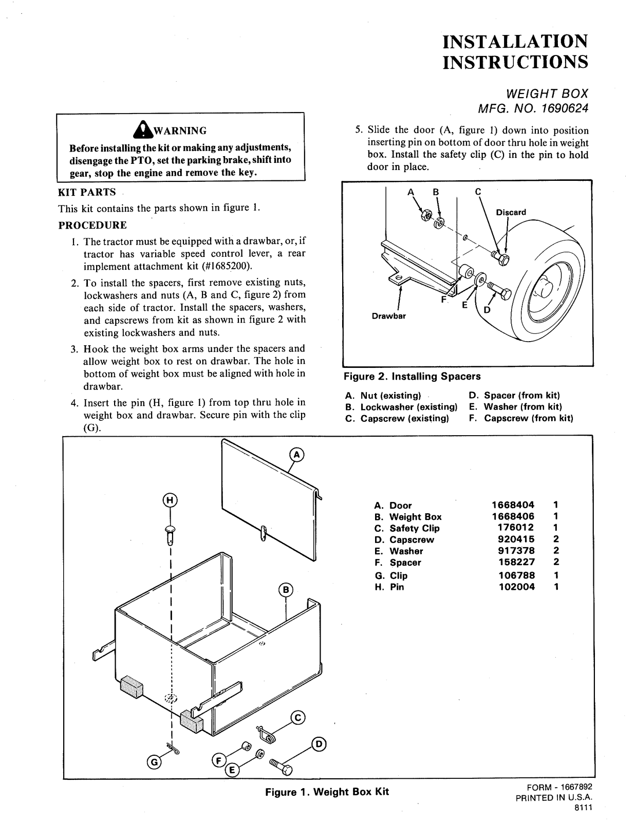 Snapper 1690624 User Manual