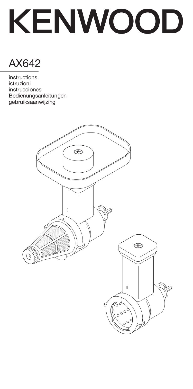 Kenmore AX642 Installation  Manual