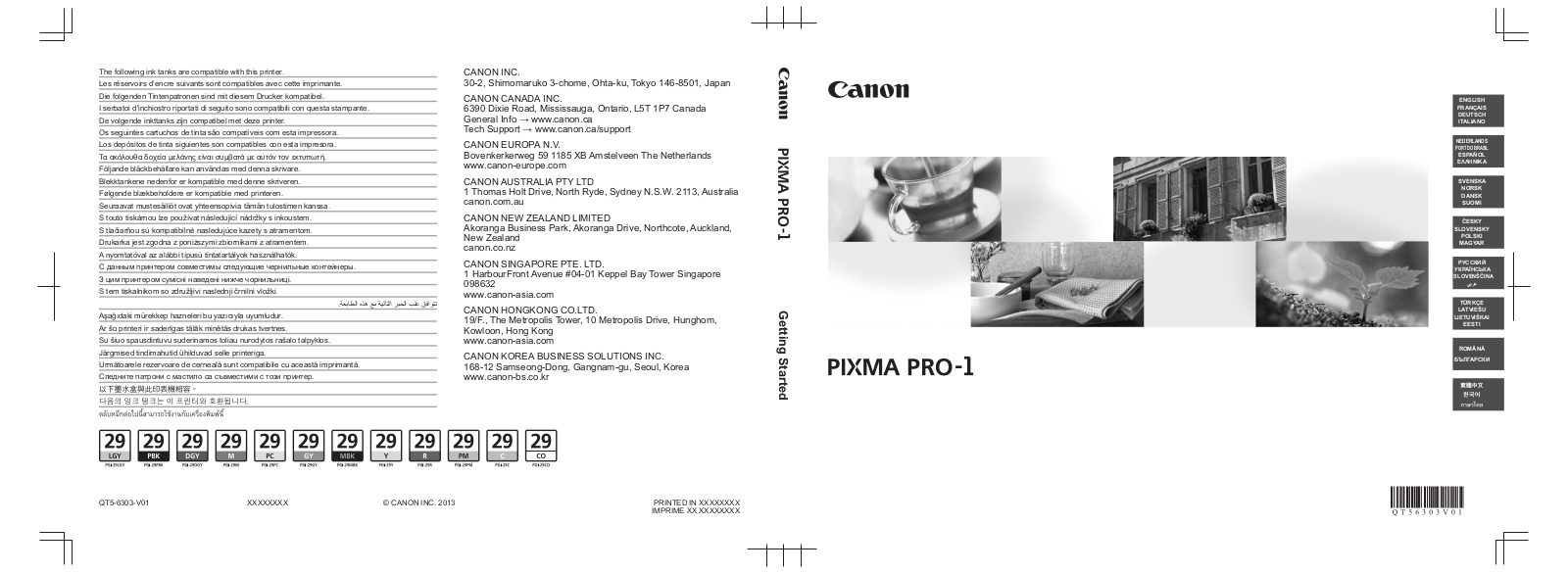 Canon PRO-1 User Manual