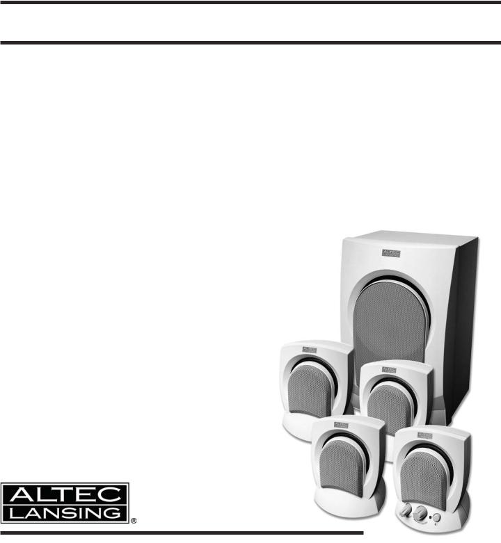 Altec Lansing AVS500 User Manual