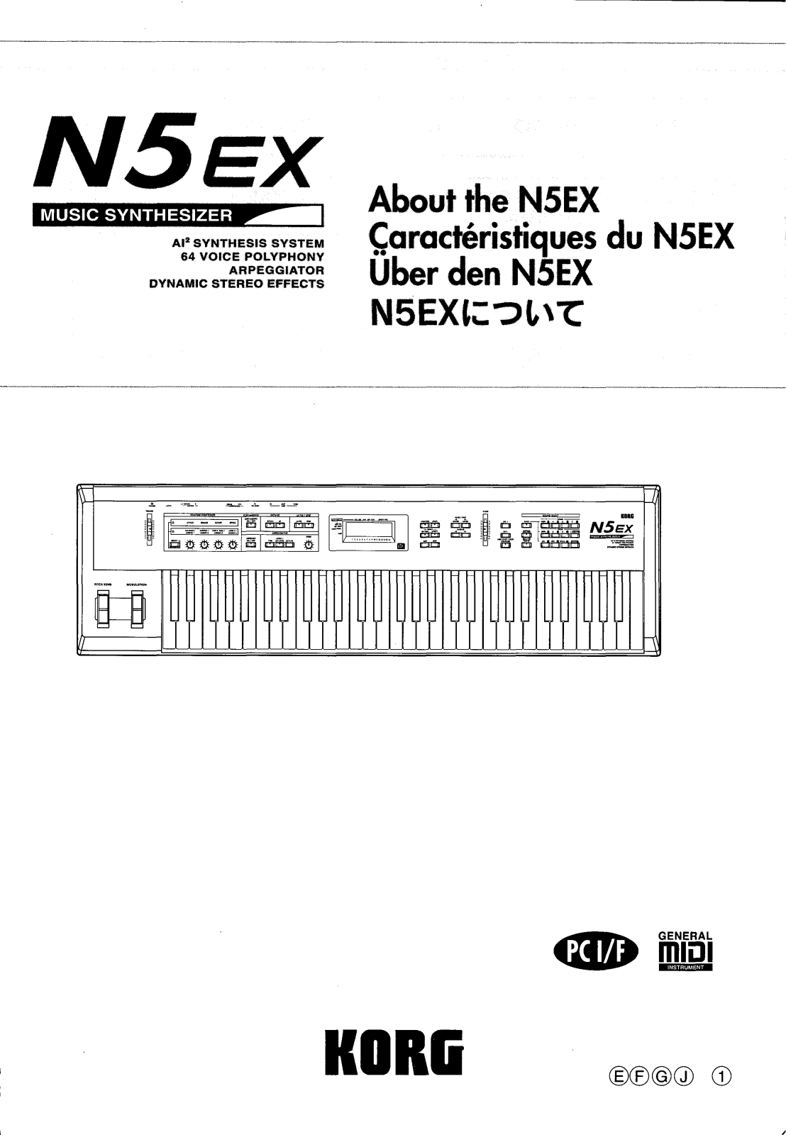 Korg N5EX User Manual