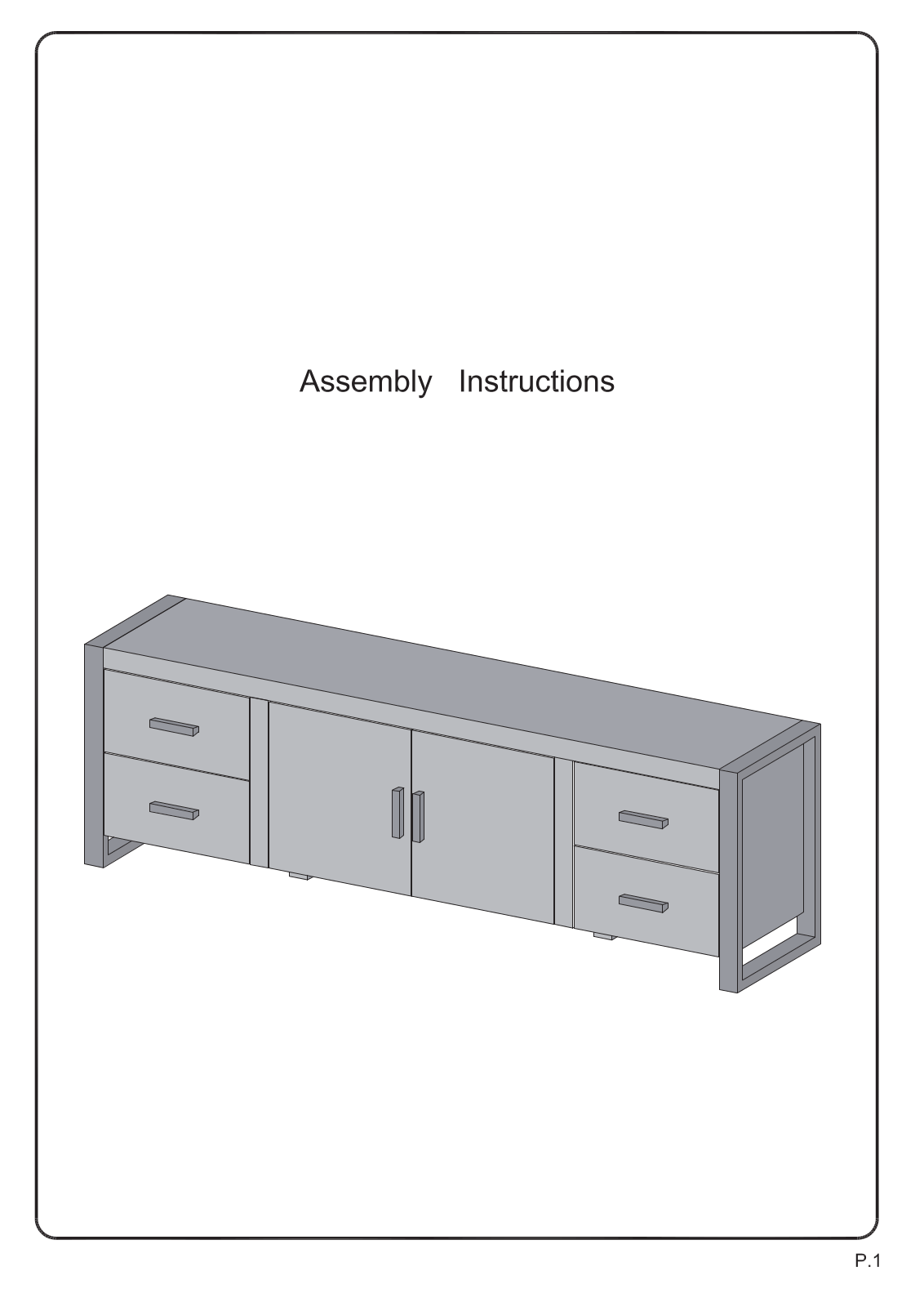 Mercury Row MROW6480 Assembly Instructions - ManualMachine.com