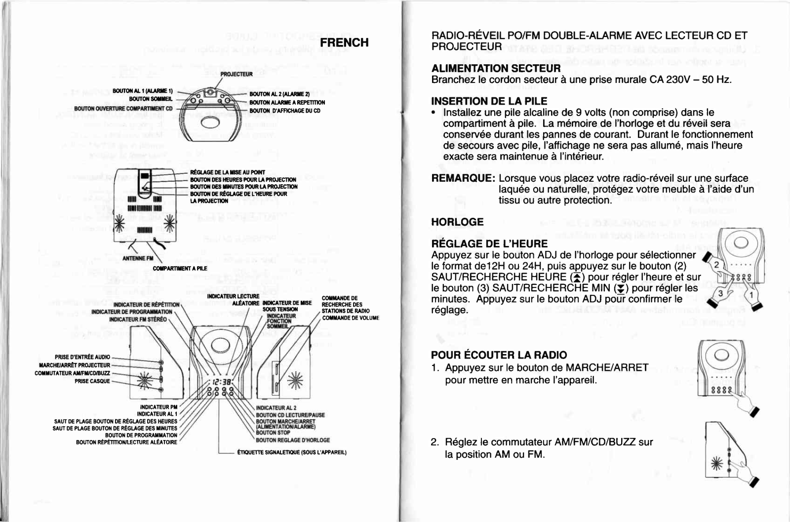 TOKAI LRE-91CD User Manual
