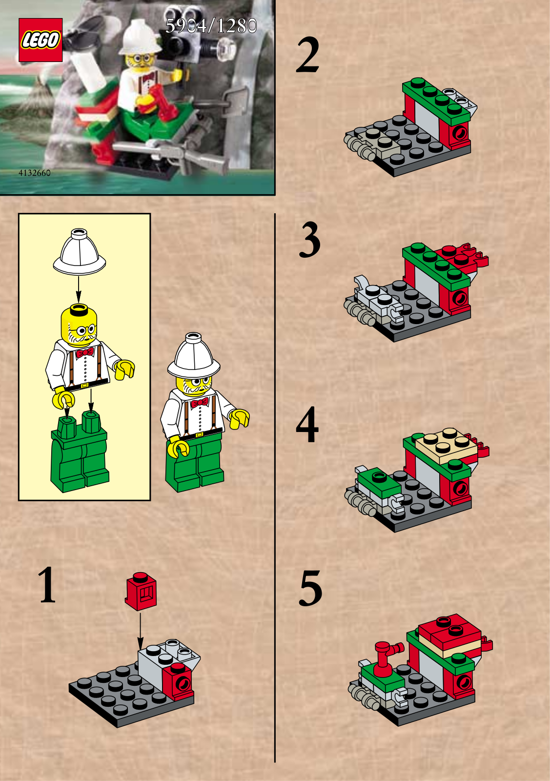 LEGO 1280, 5904 User Manual
