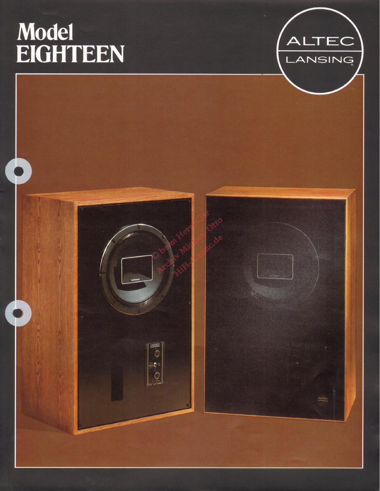 Altec eighteen datasheet - ManualMachine.com