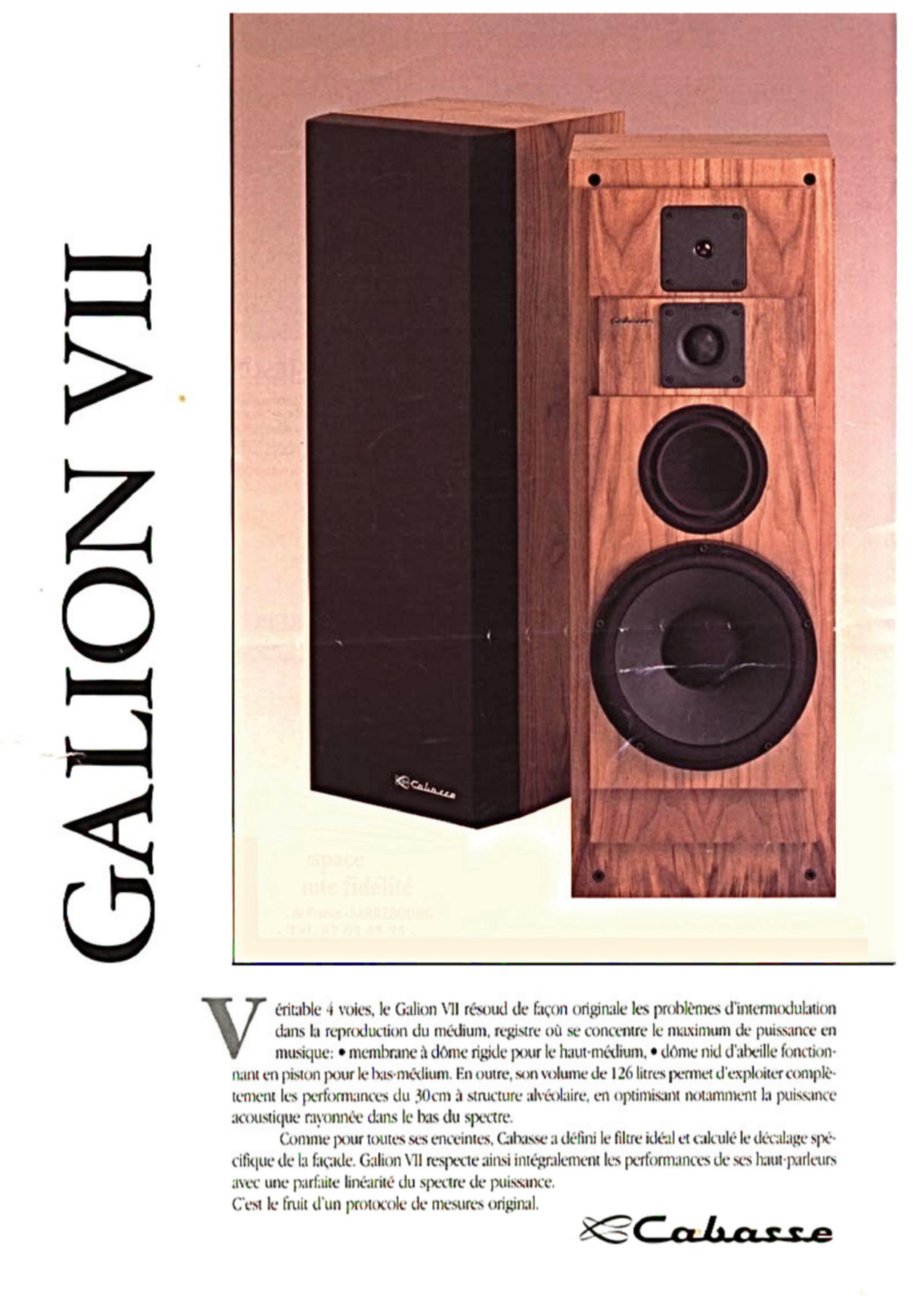 Cabasse Galion-VII User guide - ManualMachine.com