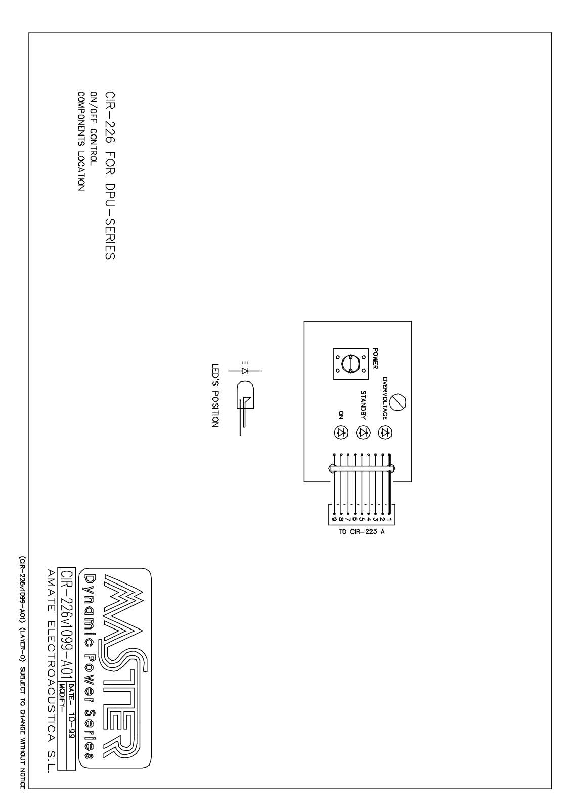 Master audio DPU-3K6 SCHEMATICS - ManualMachine.com