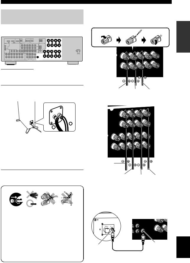 Yamaha RX-V563 User Manual