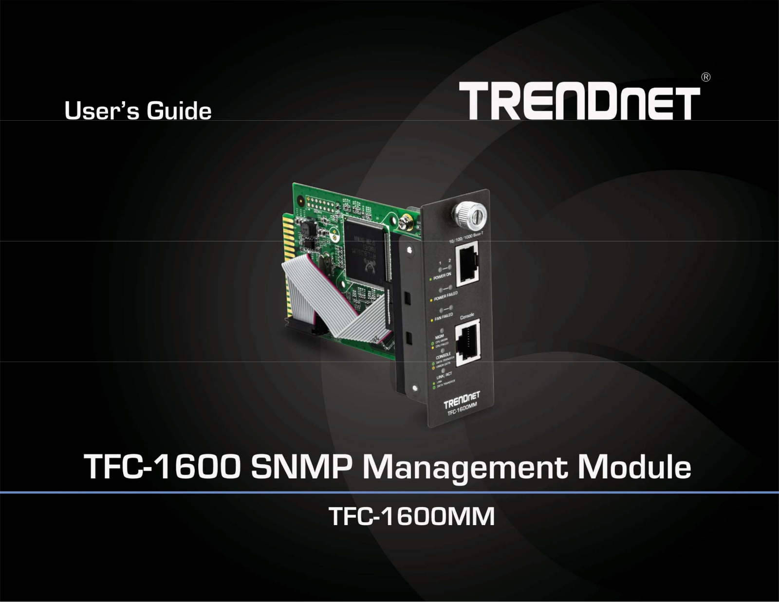 Trendnet TFC-1600MM User's Guide