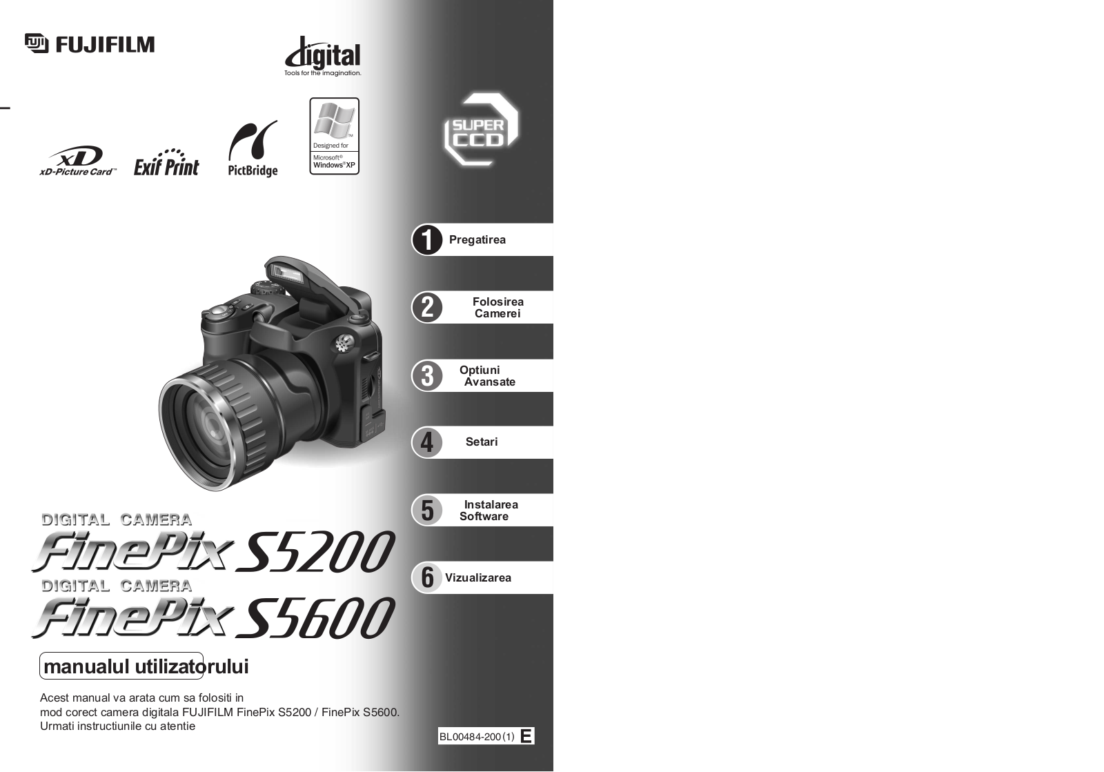 Fujifilm FINEPIX S5200, FINEPIX S5600 User Manual