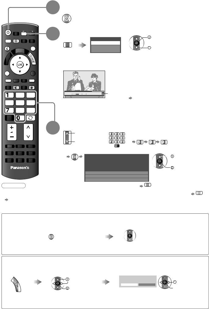 Panasonic TXP50C2E, TXP42C2E, TXP37C2E User Manual