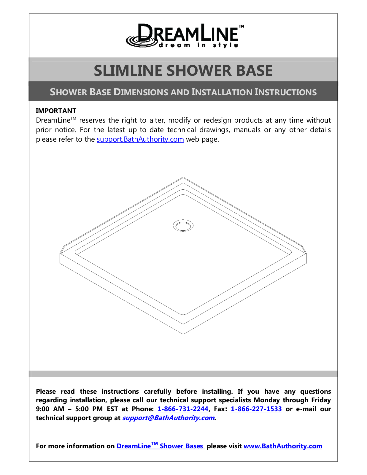 DreamLine DLT-1130600, DL-6963R-01CL User Manual