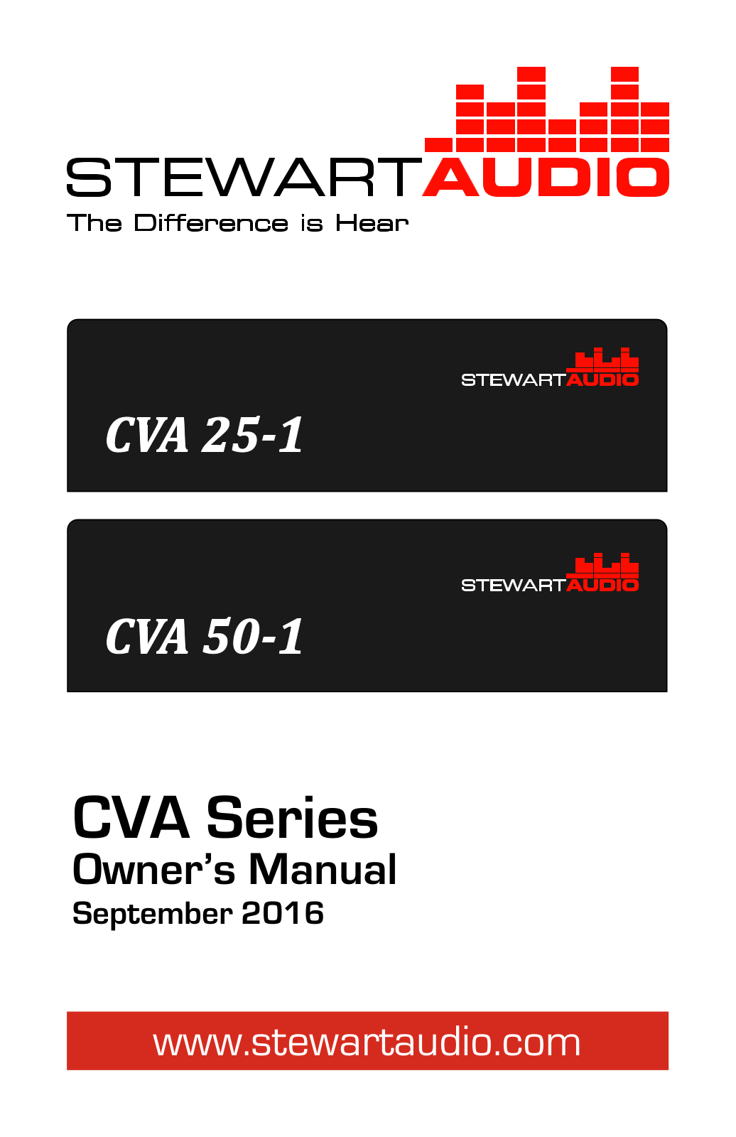 Stewart CVA50-1 User guide - ManualMachine.com