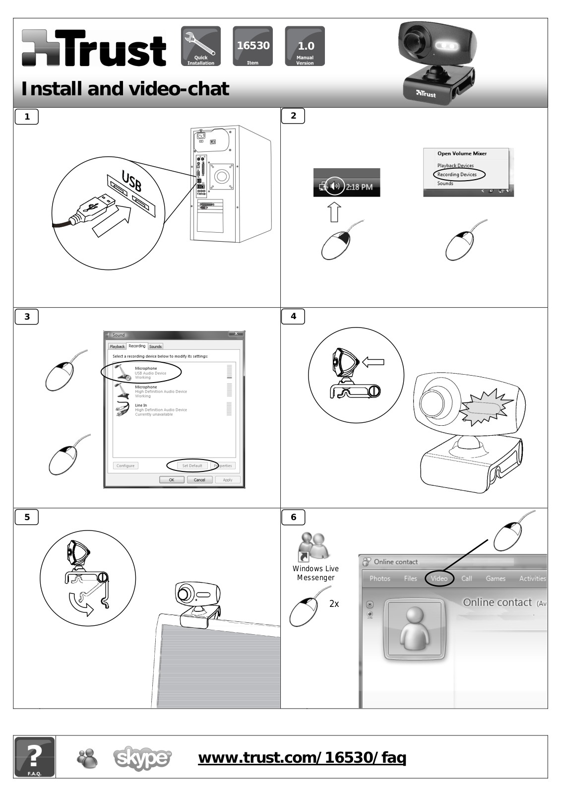 Trust 16530 User guide