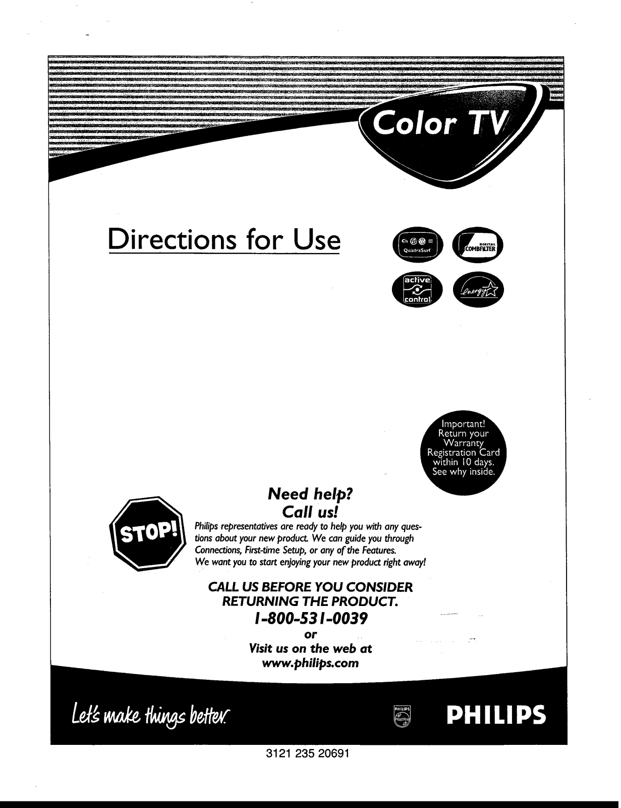 Philips 3121 235 20691, 32PT553S User Manual