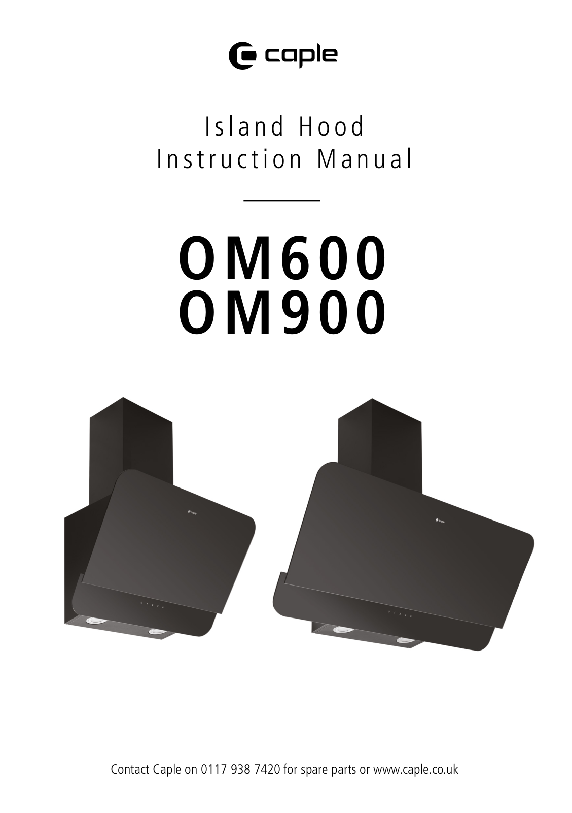 Caple OM600, OM900 Instruction Manual