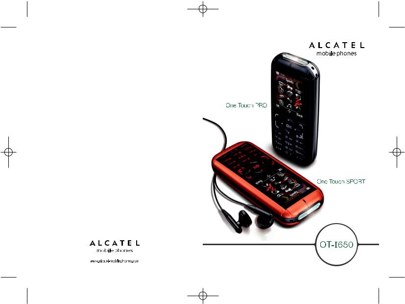 ALCATEL OT-I650 Sport User Manual
