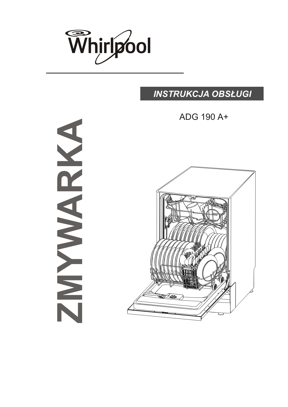 WHIRLPOOL ADG 190 A+ User Manual