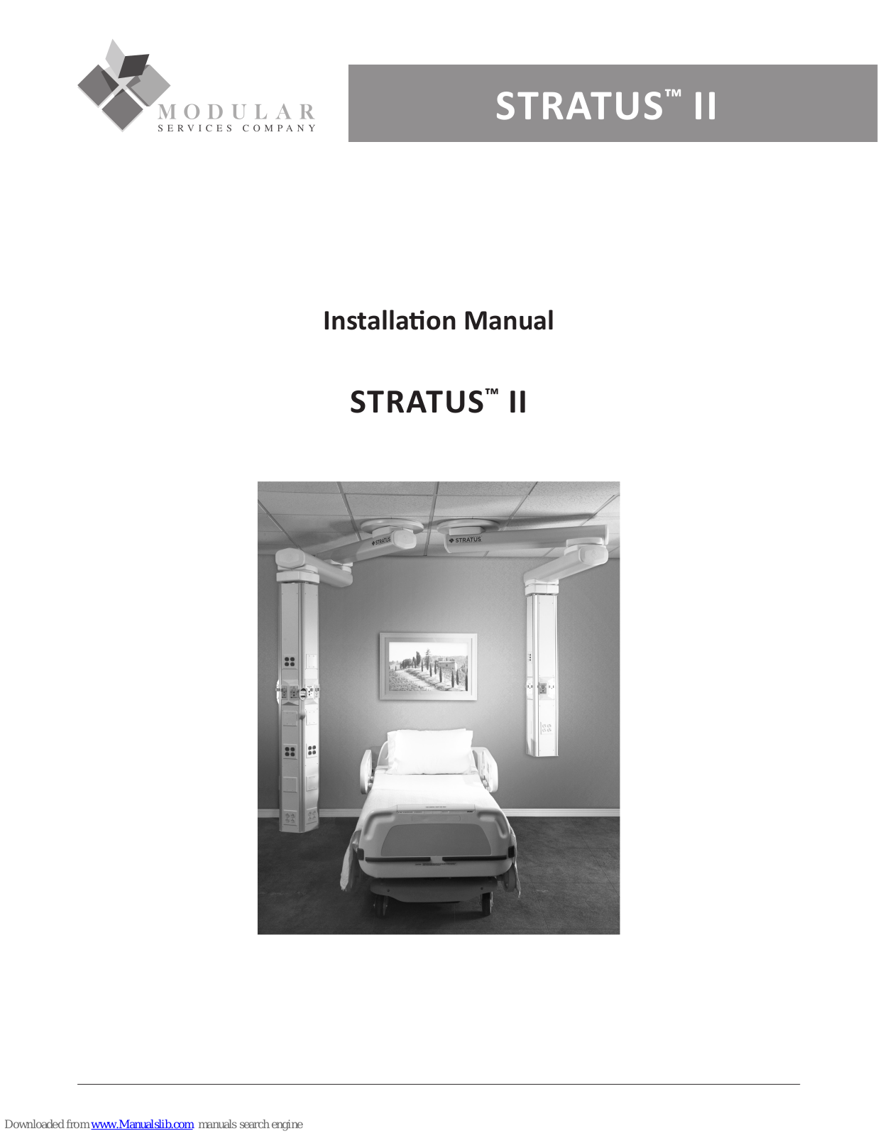 Modular Services STRATUS II Installation Manual - ManualMachine.com
