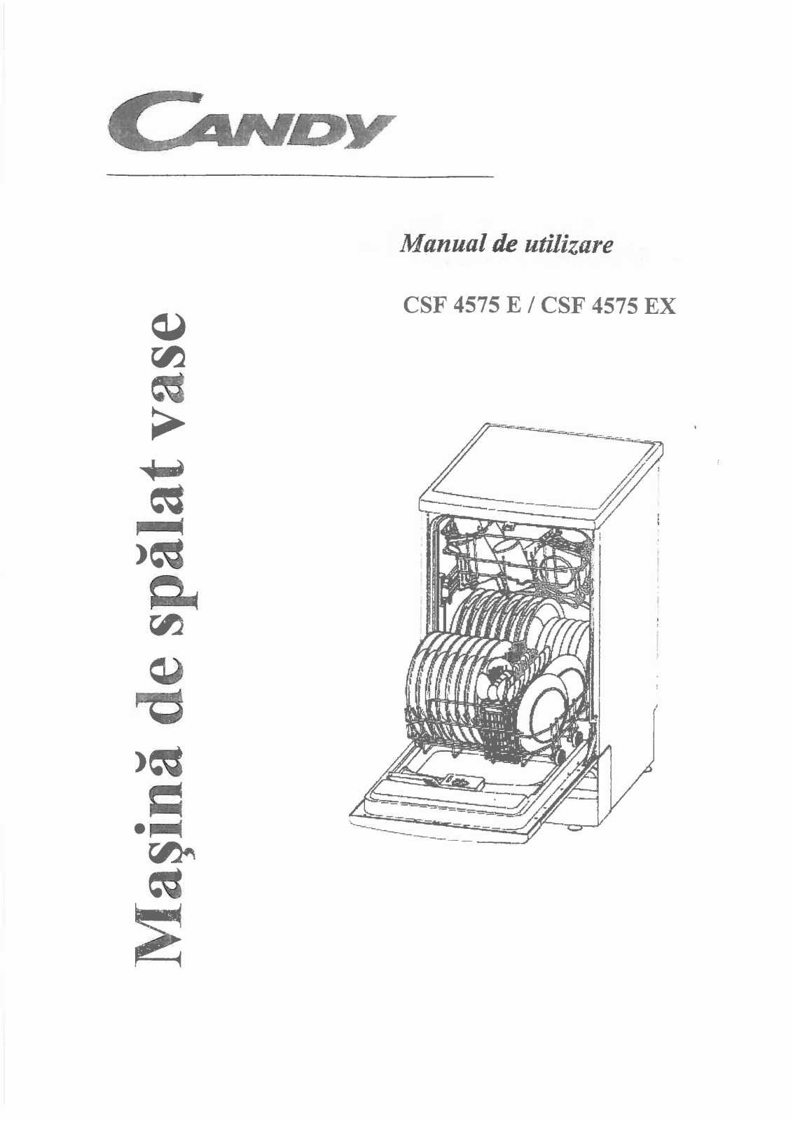 Candy CSF 4575E, CSF 4575 EX User Manual