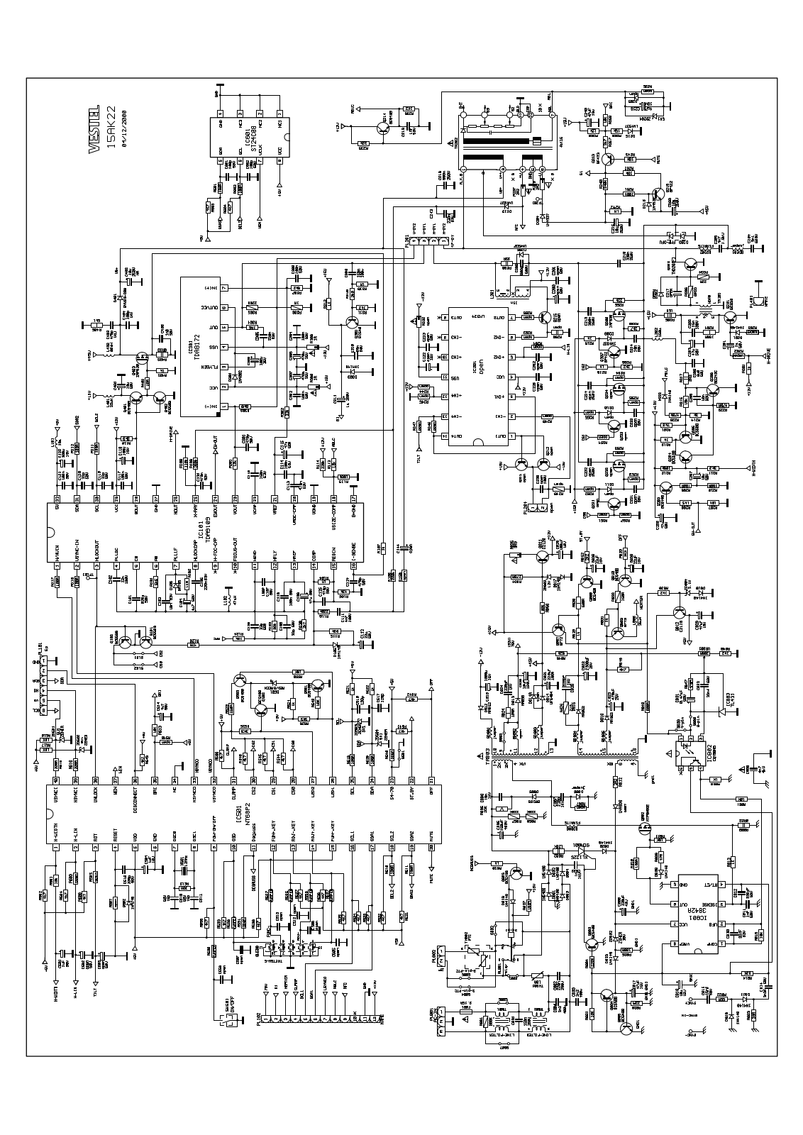 Monitor 15ak22 Schematic