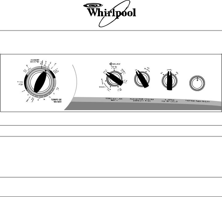 WHIRLPOOL 7MWG77900 Feature Sheet