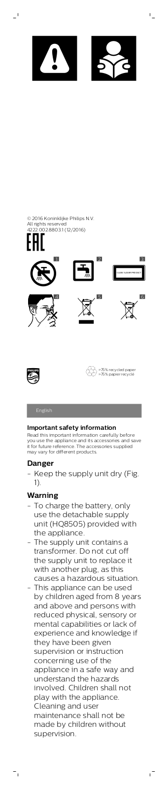 Philips BT9297 User Manual