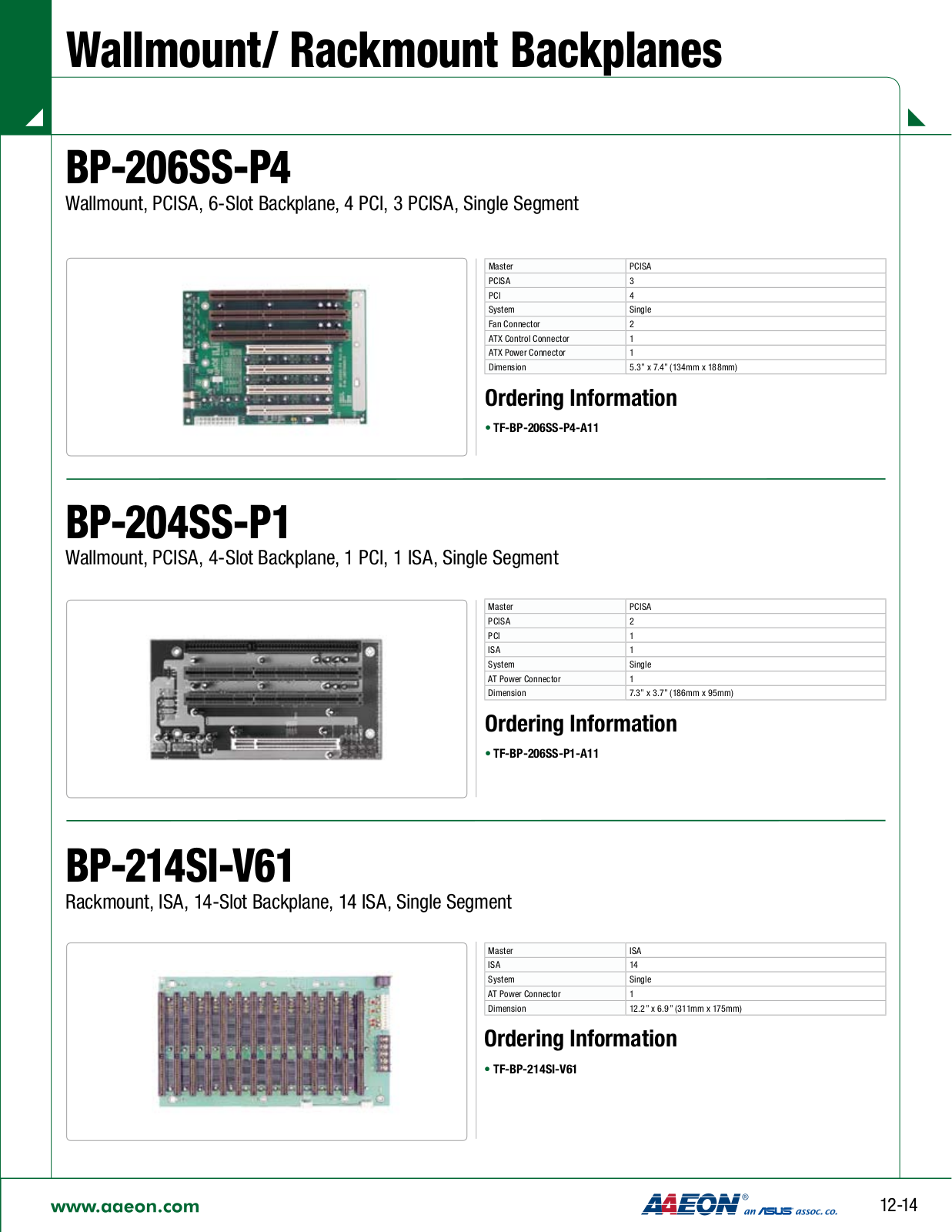 Impulse BP-214SI-V61 User Manual