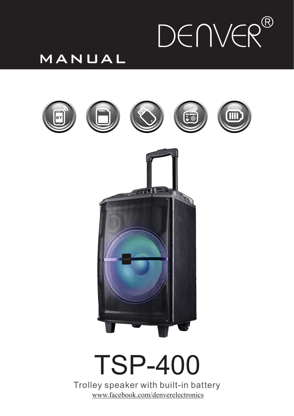 DENVER TSP-400 User guide - ManualMachine.com