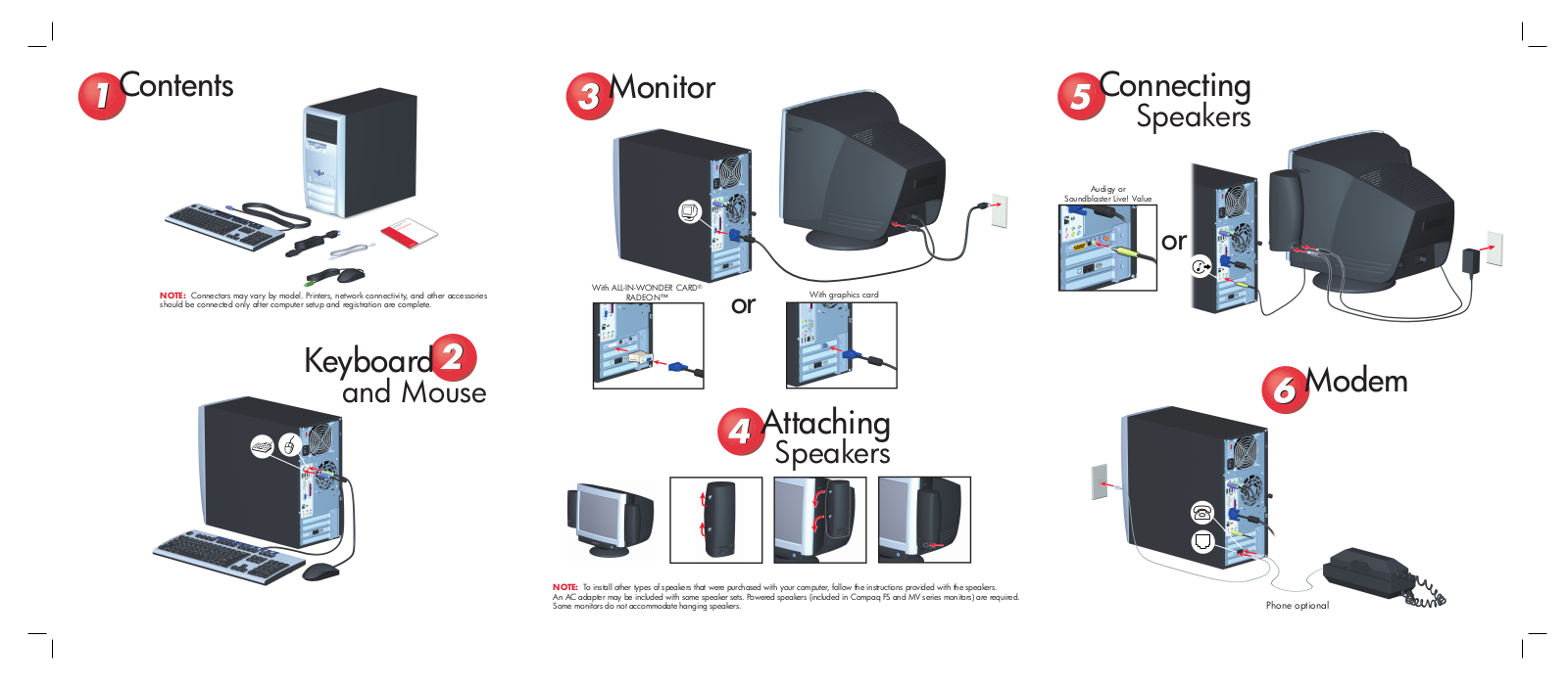 HP Compaq Presario 6290IN Setup Guide