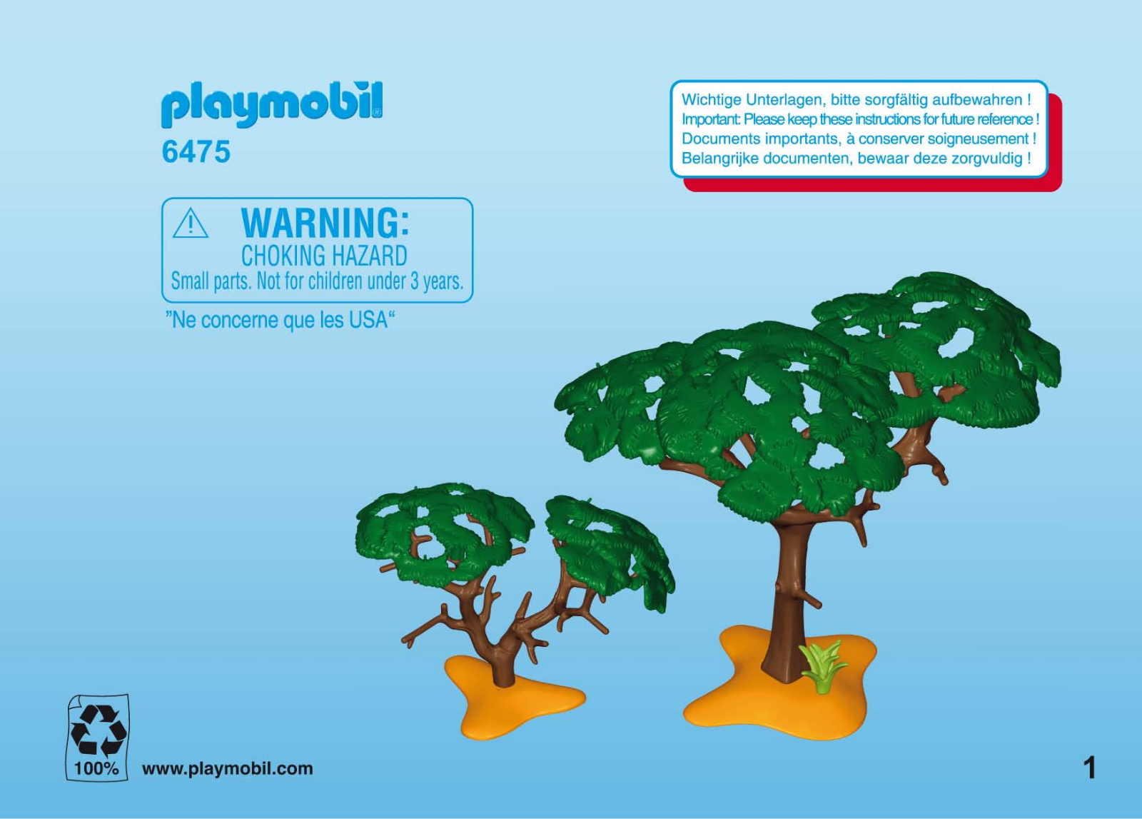 Playmobil 6475 Instructions