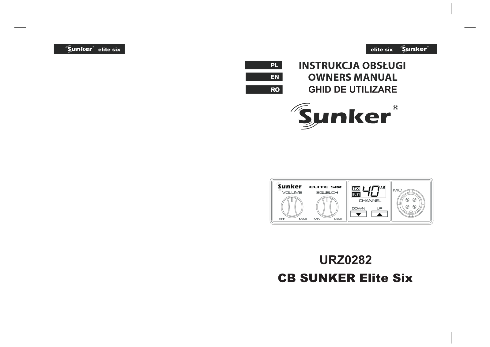 Sunker Elite Six User guide - ManualMachine.com
