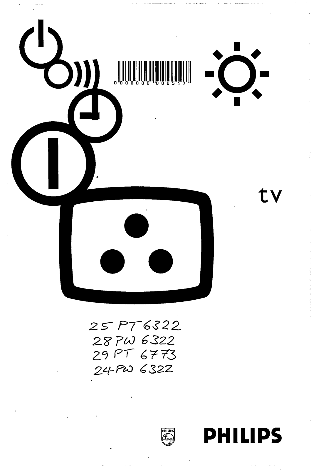 Philips 24PW6322/05, 24PW6322/01 User Manual