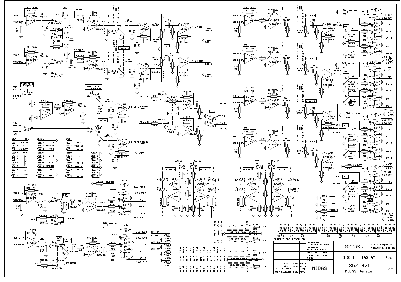 Midas 82230b Schematic