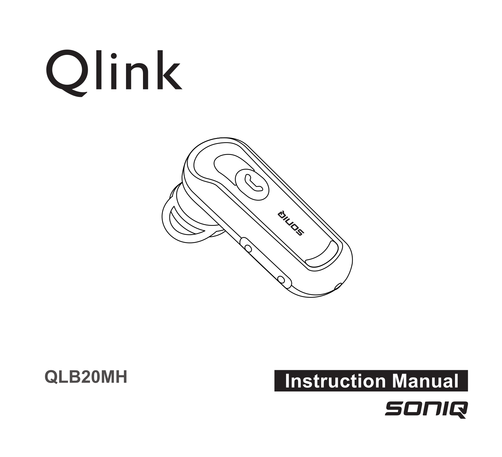 SONIQ QLB20MH Instruction Manual