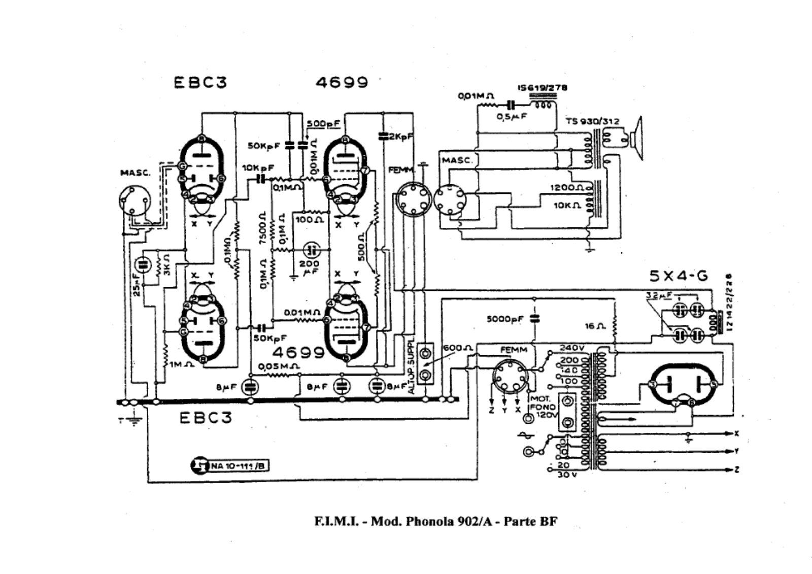Phonola 902a schematic - ManualMachine.com