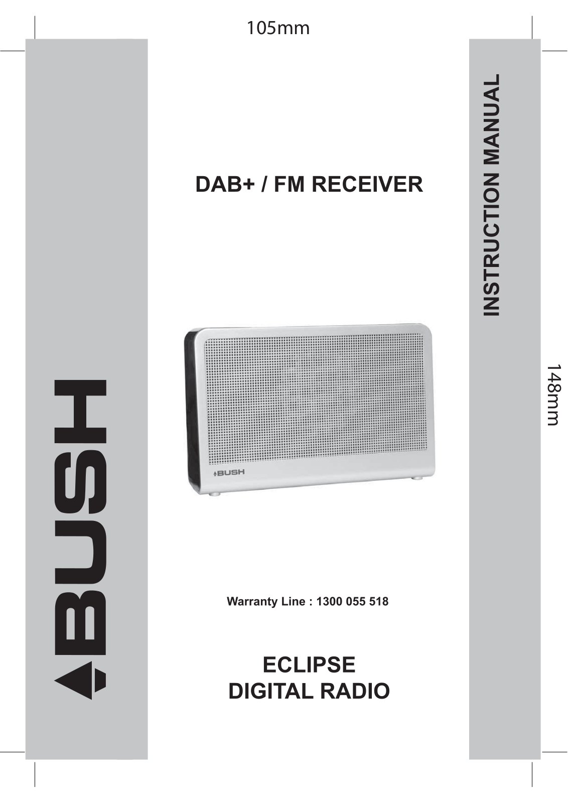 BUSH 1300 055 518 User Manual