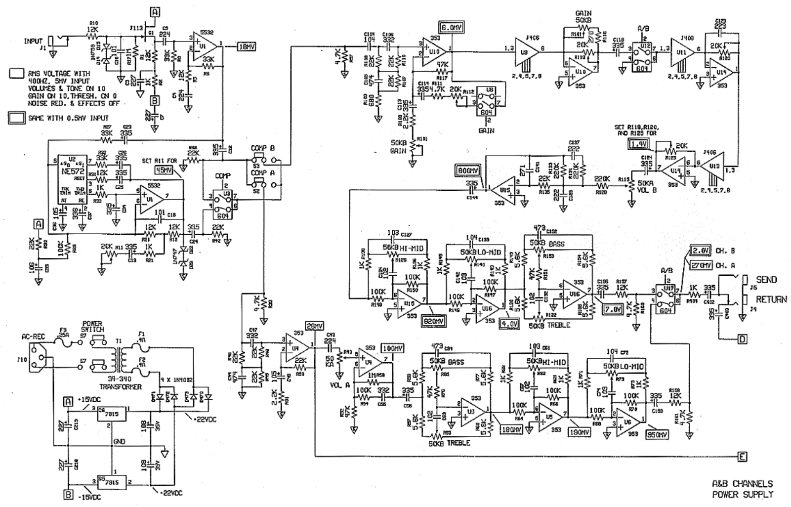 Gallienkrueger 2000cpl schematic