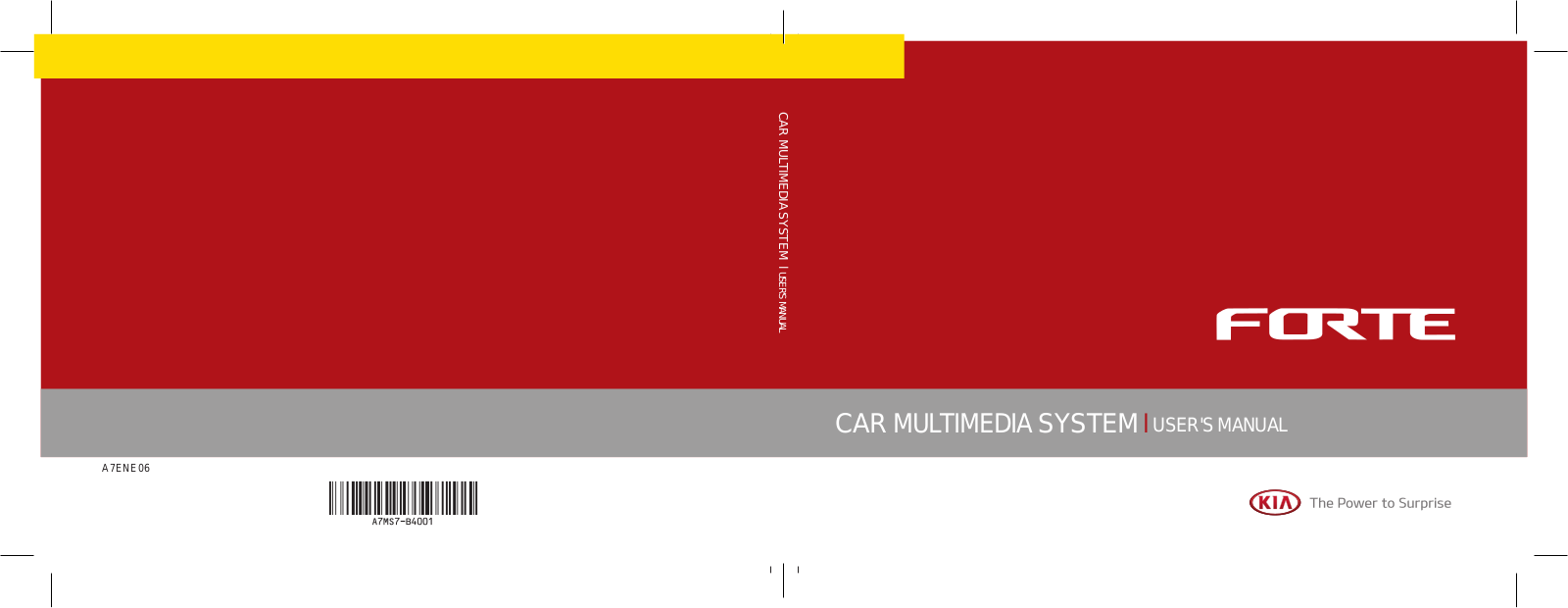 Kia Forte 2016, Forte 2015 QUICK REFERENCE GUIDE