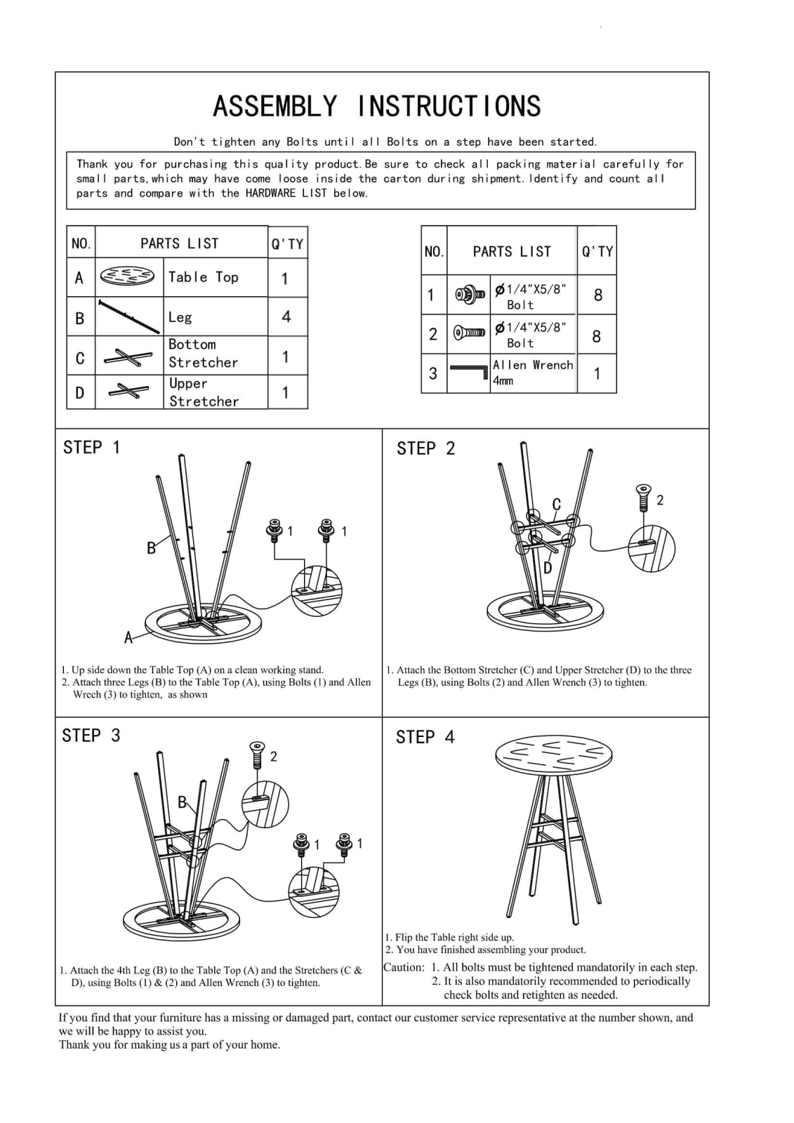 Zipcode Design W003547491 Assembly Instructions - ManualMachine.com