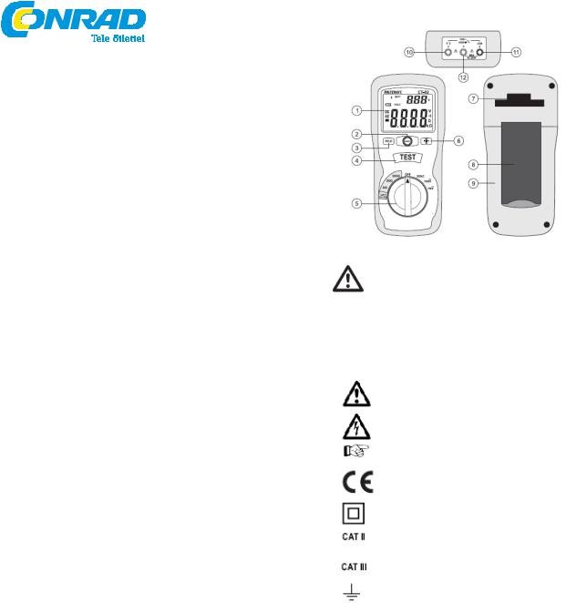 VOLTCRAFT ET-02 User guide