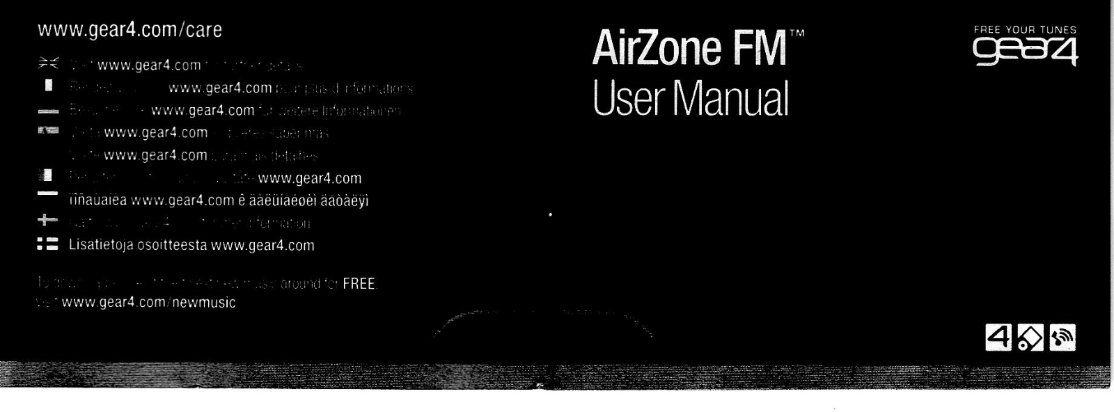 GEAR4 AIRZONE FM User Manual