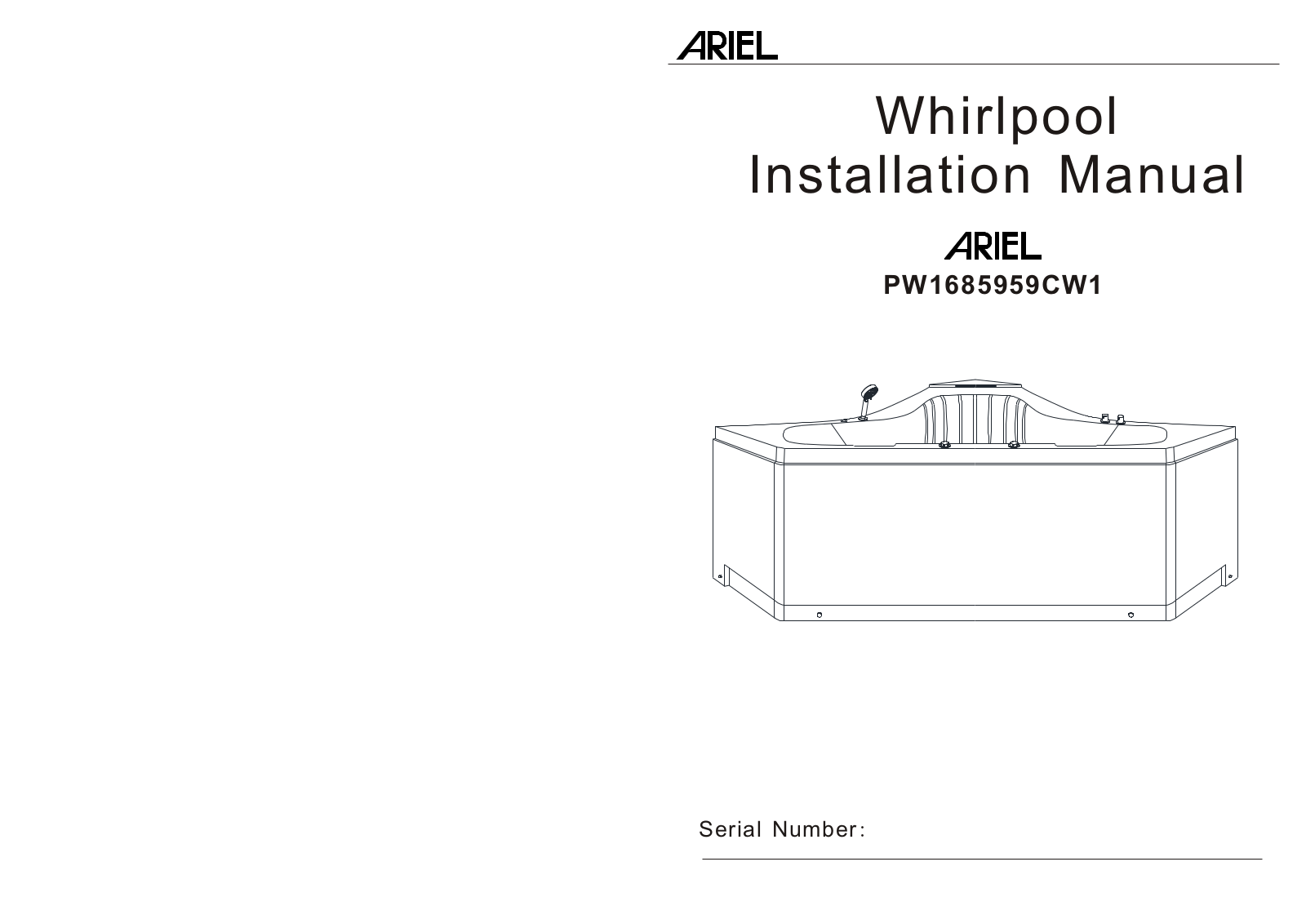Ariel Bath ZZB1477 Installation & Assembly - ManualMachine.com
