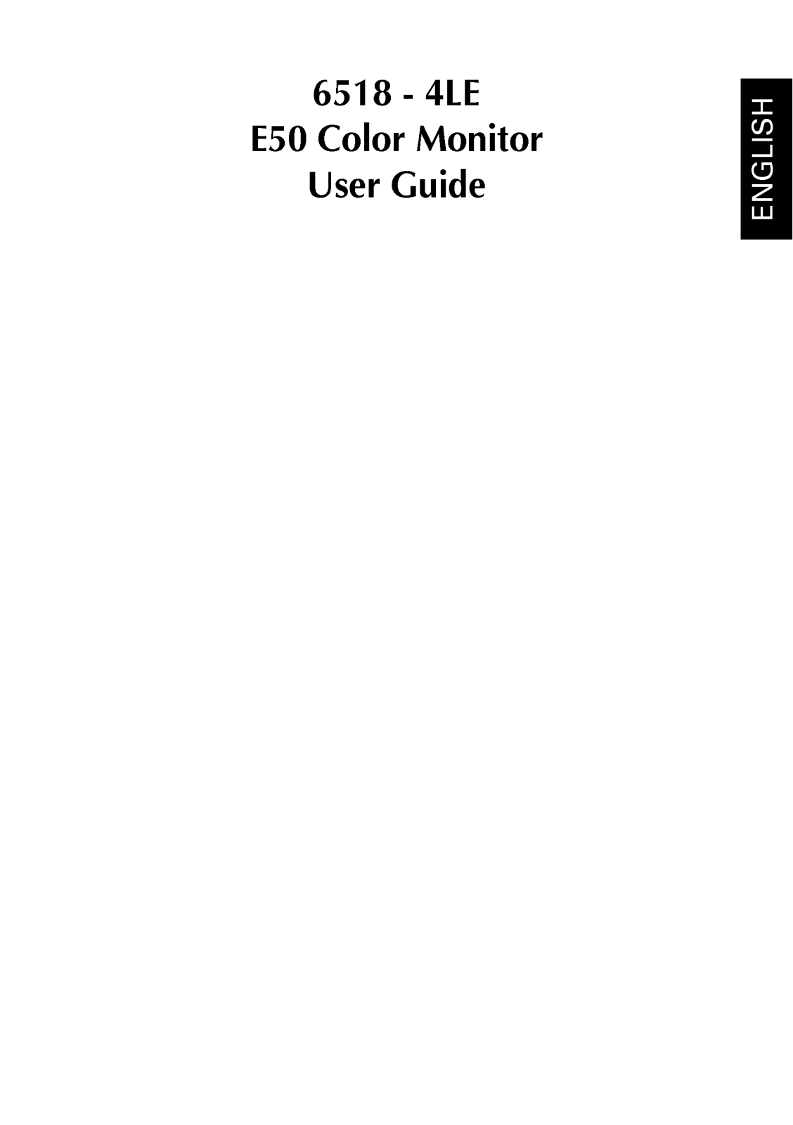 LG E50H User Guide