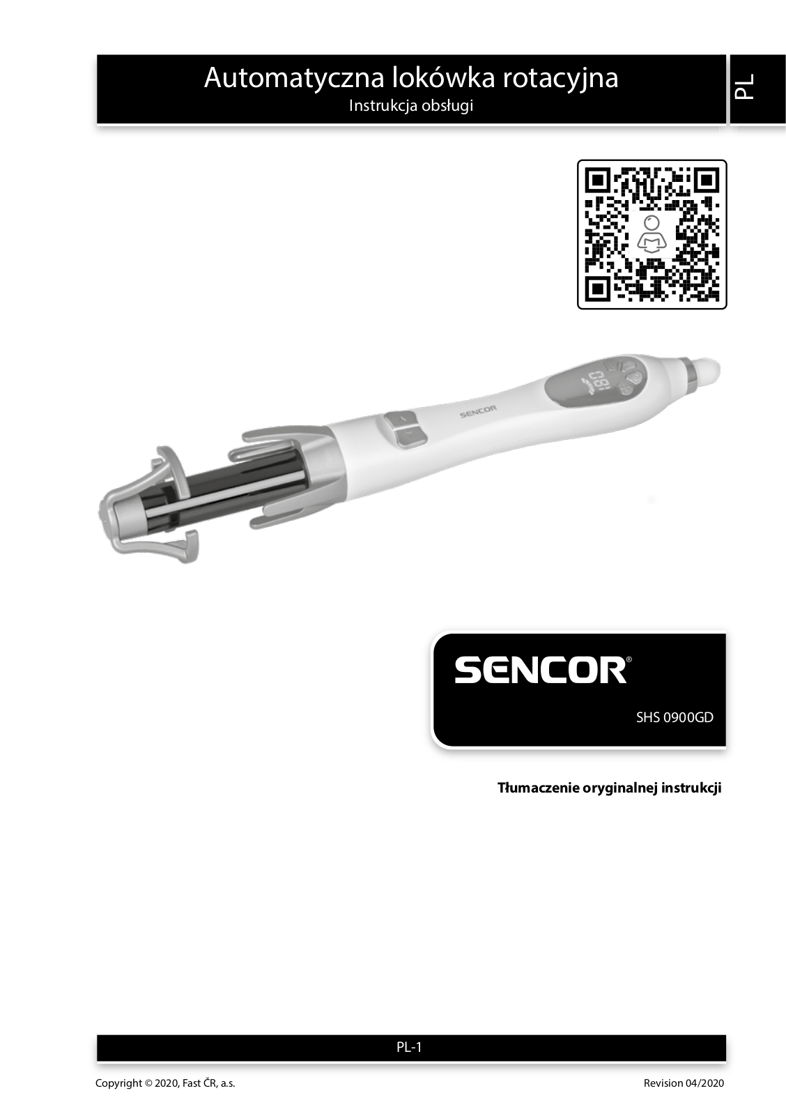 SENCOR SHS 0900GD User guide - ManualMachine.com