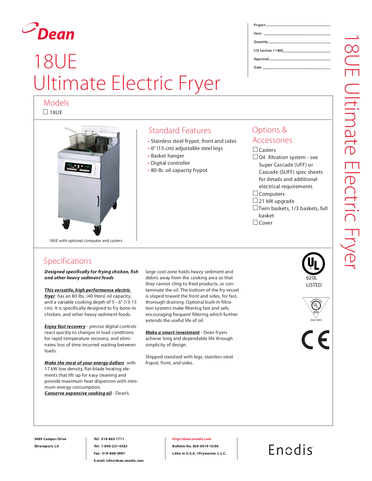 Teac 18UE User Manual